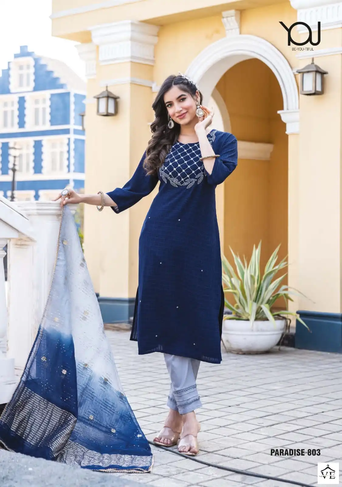 Wanna Paradise 8 Pure Viscose Wholesale Readymade Suits Catalog — Wholesale Salwar Suits, MPA wholesale from Surat - Gallery Image 4