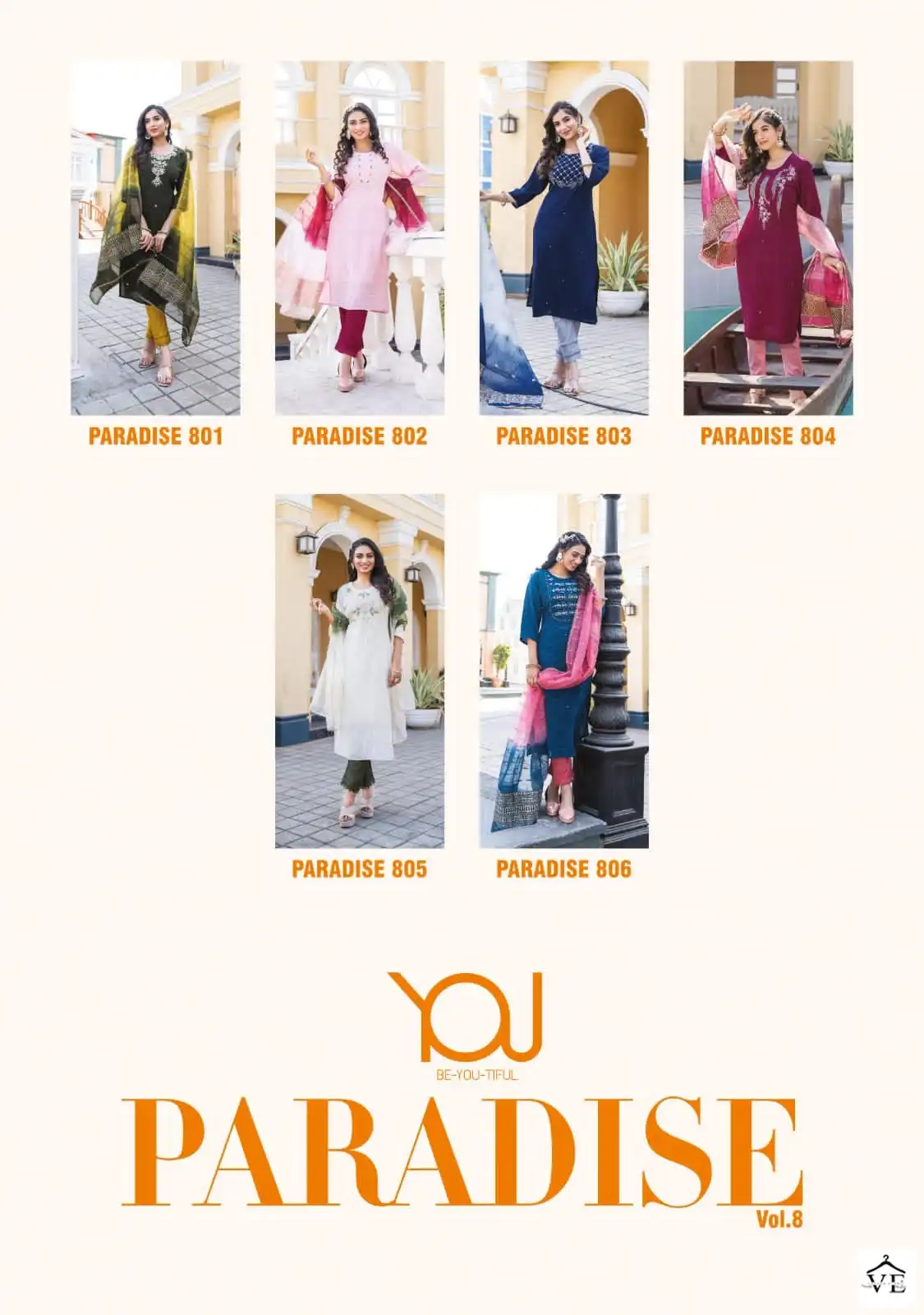 Wanna Paradise 8 Pure Viscose Wholesale Readymade Suits Catalog — Wholesale Salwar Suits, MPA wholesale from Surat — view 7