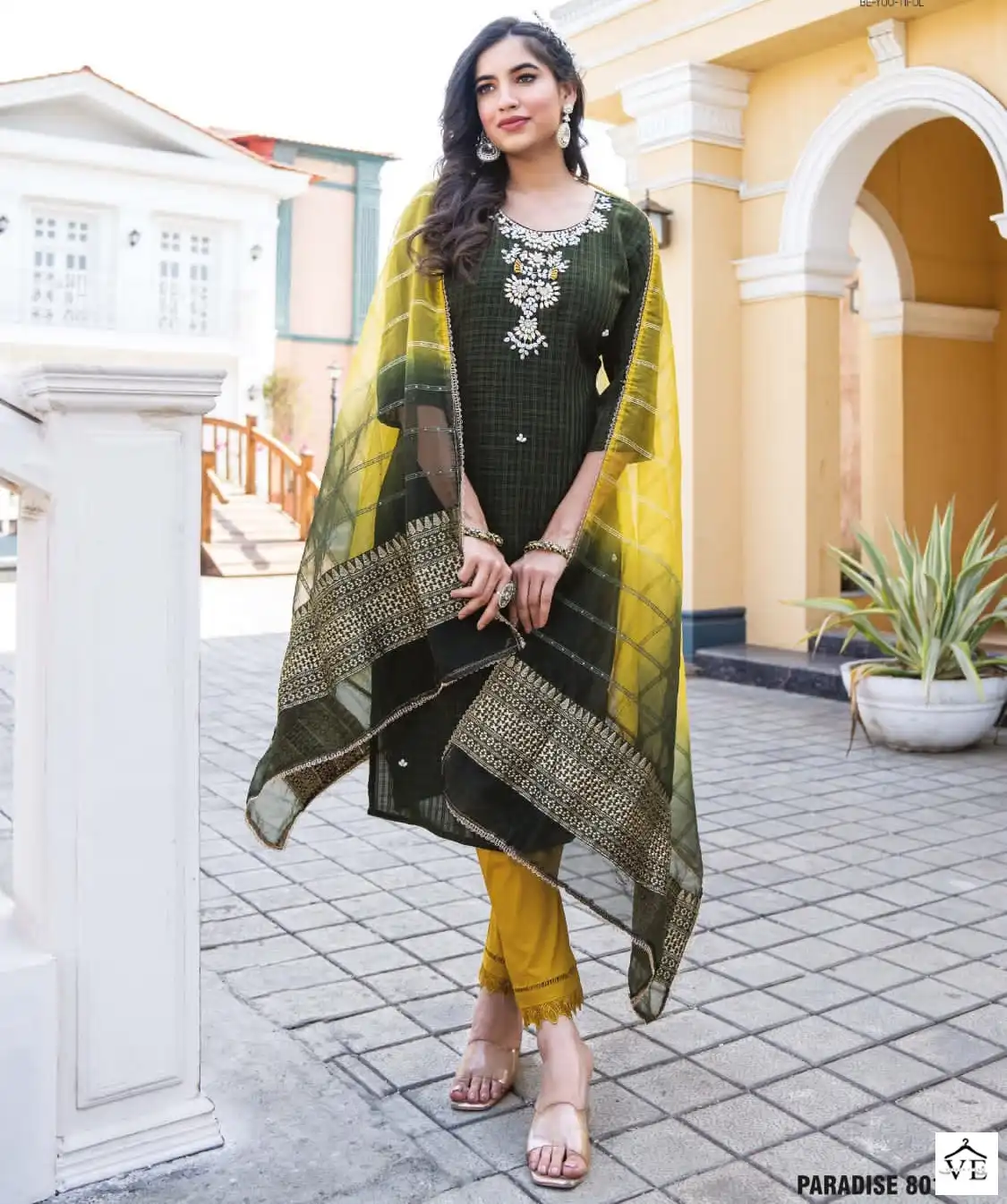 Wanna Paradise 8 Pure Viscose Wholesale Readymade Suits Catalog — Wholesale Salwar Suits, MPA wholesale from Surat — view 1