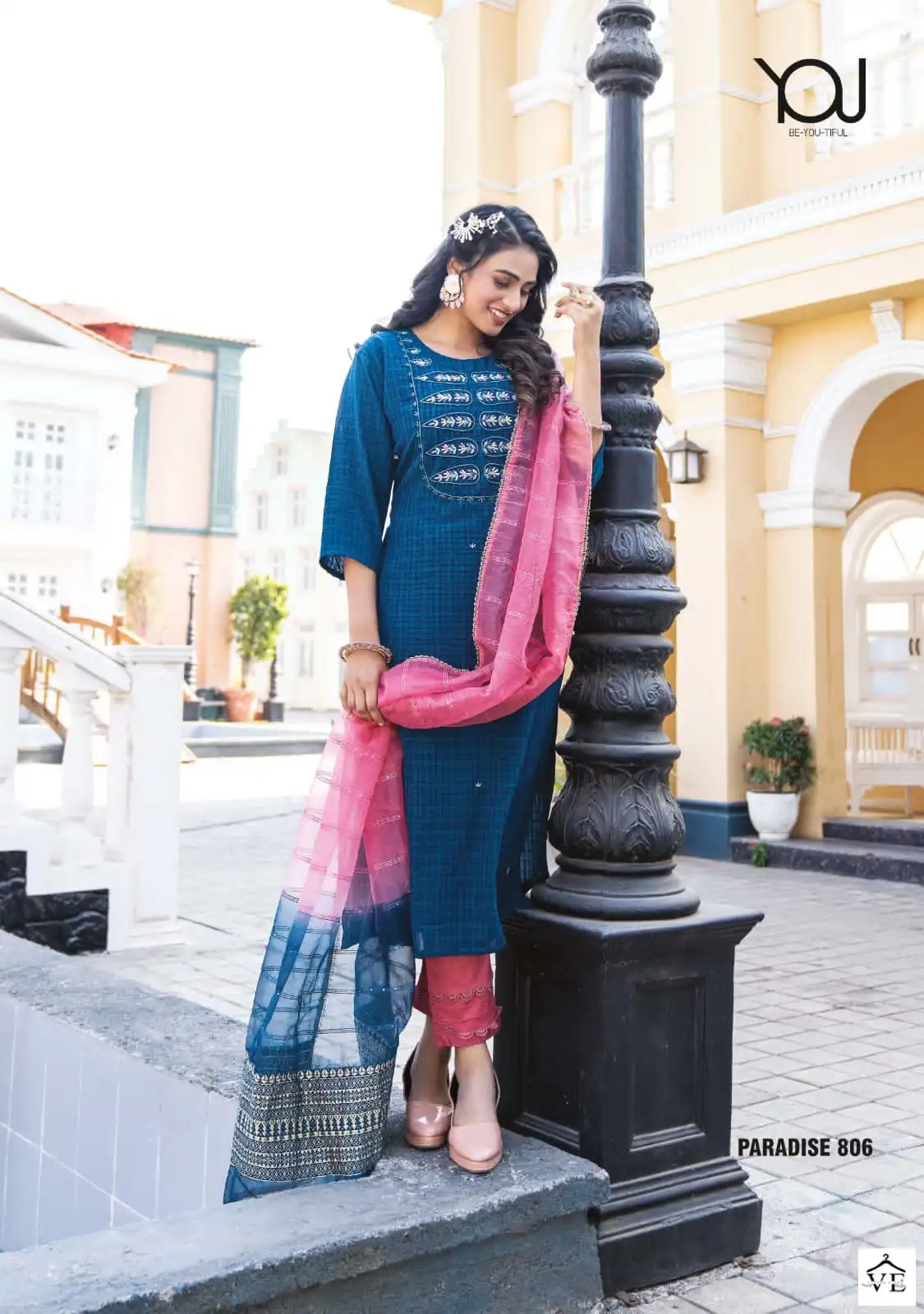 Wanna Paradise 8 Pure Viscose Wholesale Readymade Suits Catalog — Wholesale Salwar Suits, MPA wholesale from Surat - Gallery Image 5