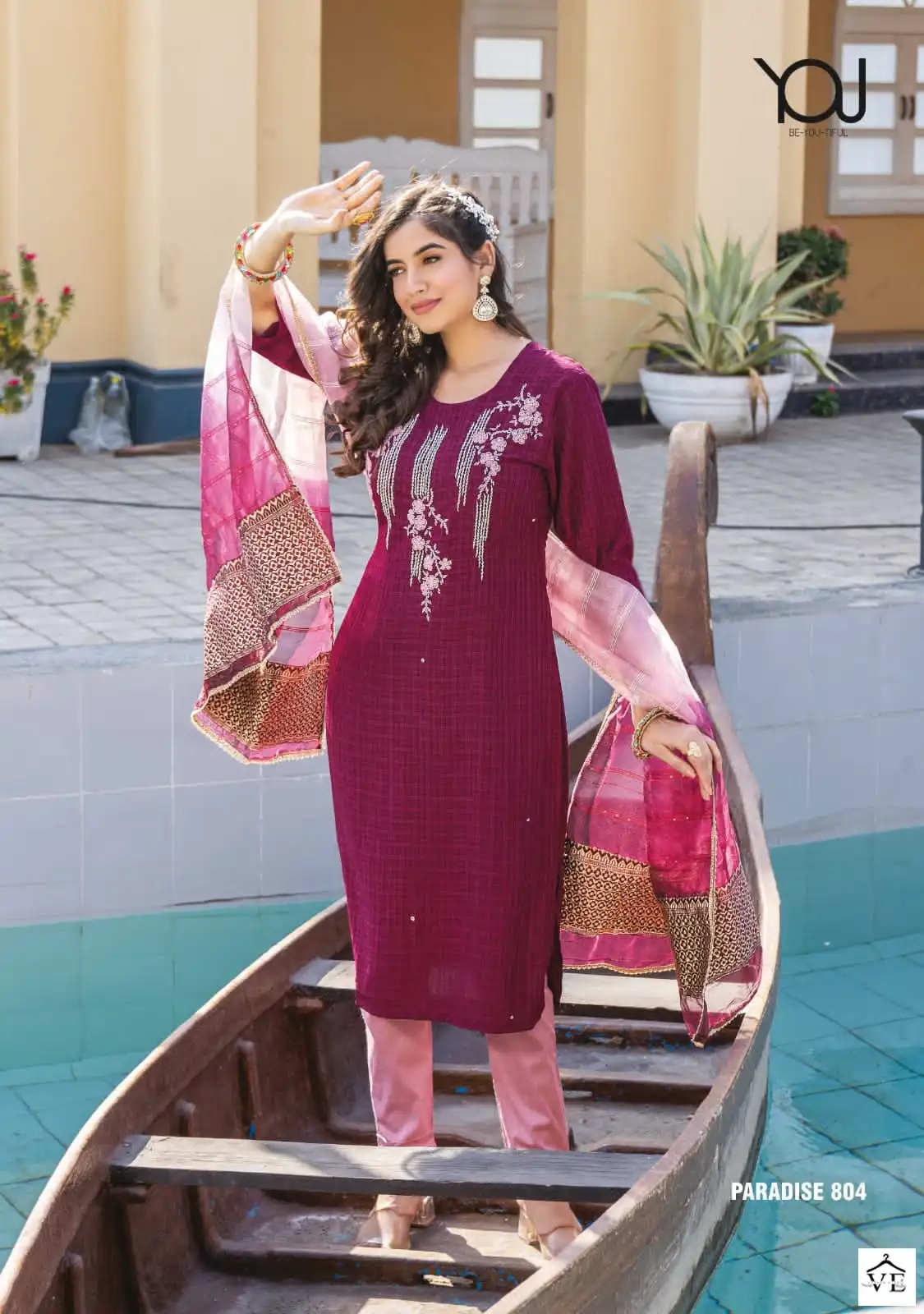Wanna Paradise 8 Pure Viscose Wholesale Readymade Suits Catalog — Wholesale Salwar Suits, MPA wholesale from Surat - Gallery Image 6