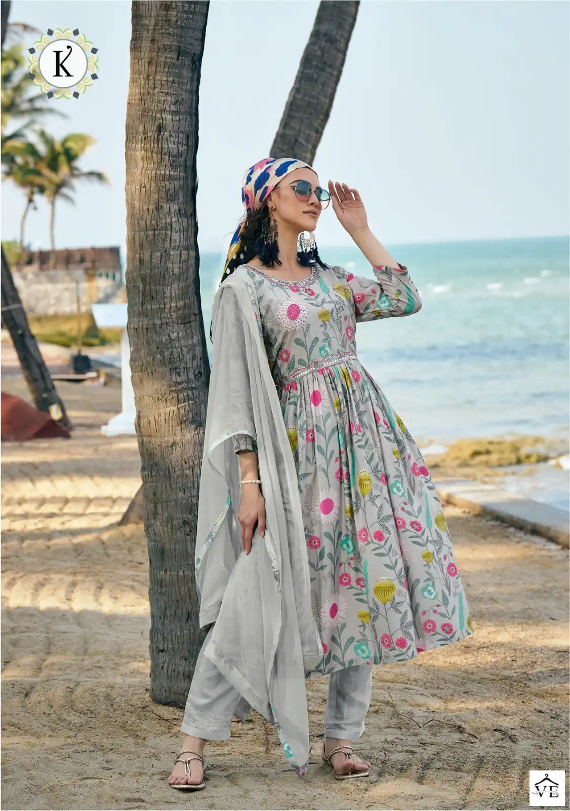 Kailee Fashion Ragmala Pure Viscose Muslin Wholesale Readymade Suits Catalog — Wholesale Salwar Suits, MPA wholesale from Surat - Gallery Image 2