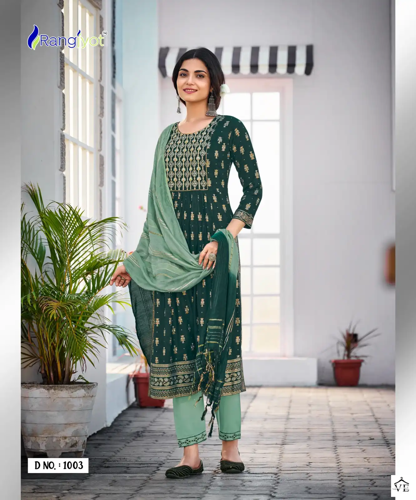 Rangjyot Rangmanch Vol-2 Heavy Rayon 14 Kg Wholesale Readymade Salwar Kameez Catalog — Wholesale Salwar Suits, MPA wholesale from Surat - Gallery Image 4