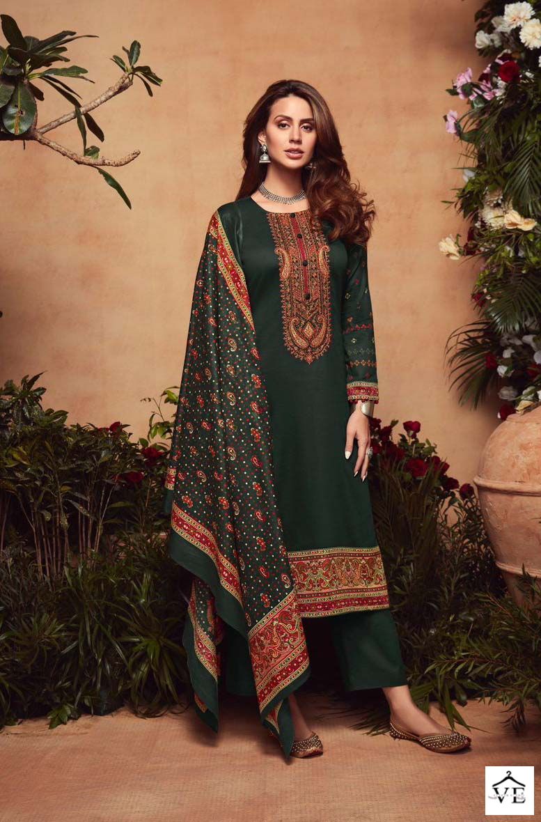 Mumtaz Arts Rangrez Jam Satin Wholesale Designer Salwar Suit Catalog — Wholesale Salwar Suits, MPA wholesale from Surat - Gallery Image 7