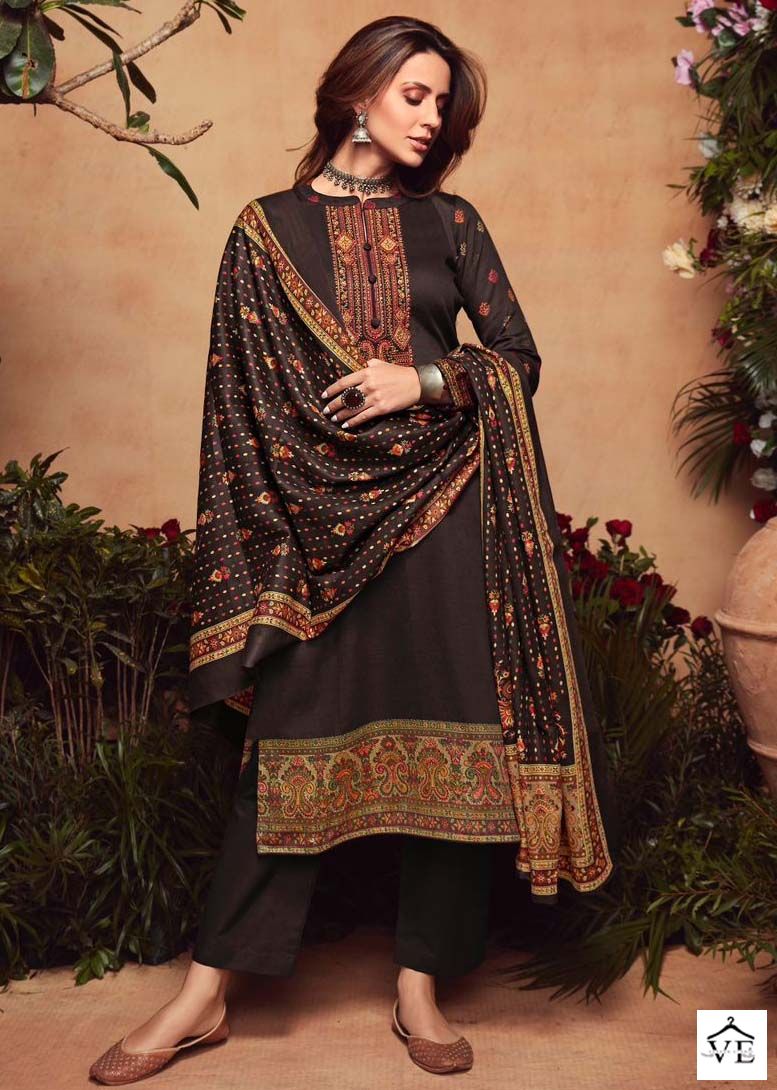 Mumtaz Arts Rangrez Jam Satin Wholesale Designer Salwar Suit Catalog — Wholesale Salwar Suits, MPA wholesale from Surat — view 1