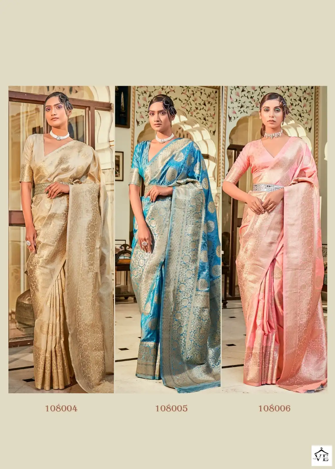 Rajpath Rozy Silk Banarasi Butta Silk Wholesale Saree Catalog — Wholesale Sarees, MPA wholesale from Surat — view 7