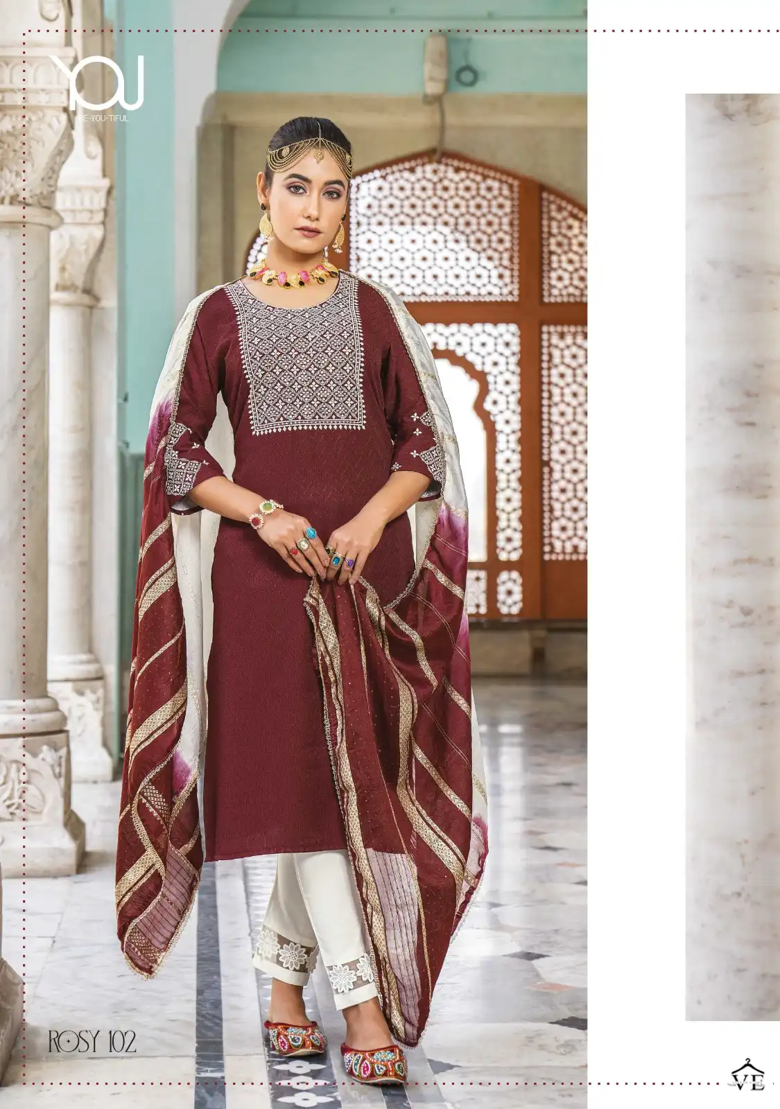 Wanna Rosy Pure Rayon Wholesale Readymade Suits Catalog — Wholesale Salwar Suits, MPA wholesale from Surat - Gallery Image 5