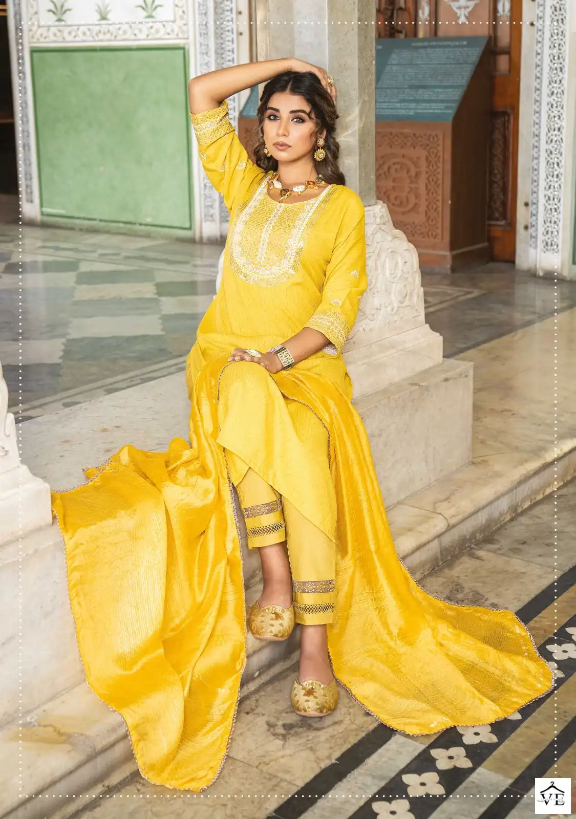 Wanna Rosy Pure Rayon Wholesale Readymade Suits Catalog — Wholesale Salwar Suits, MPA wholesale from Surat - Gallery Image 7