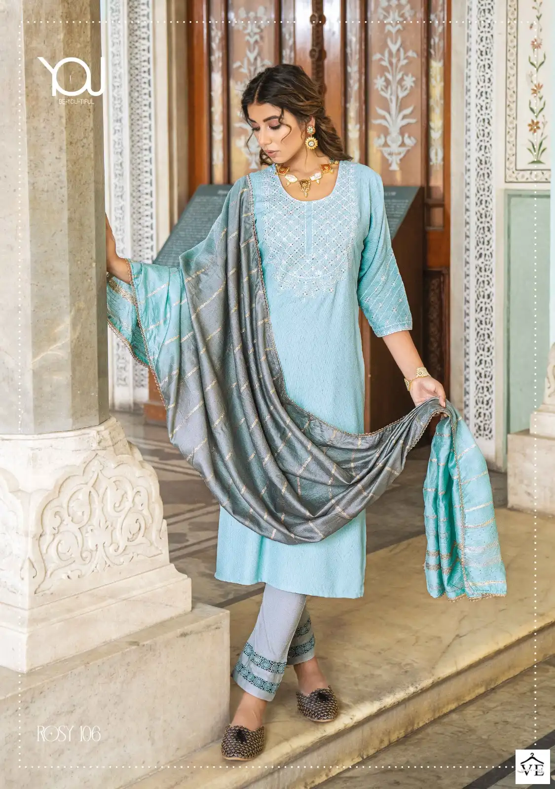 Wanna Rosy Pure Rayon Wholesale Readymade Suits Catalog — Wholesale Salwar Suits, MPA wholesale from Surat - Gallery Image 3