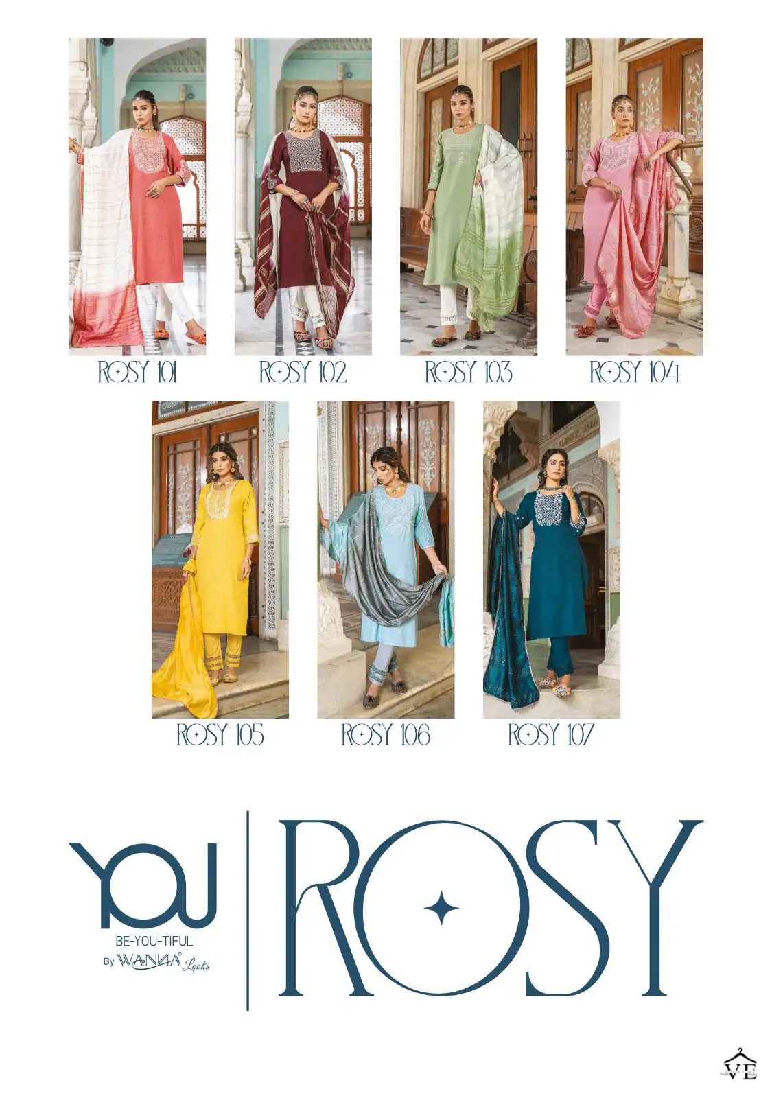 Wanna Rosy Pure Rayon Wholesale Readymade Suits Catalog — Wholesale Salwar Suits, MPA wholesale from Surat — view 9