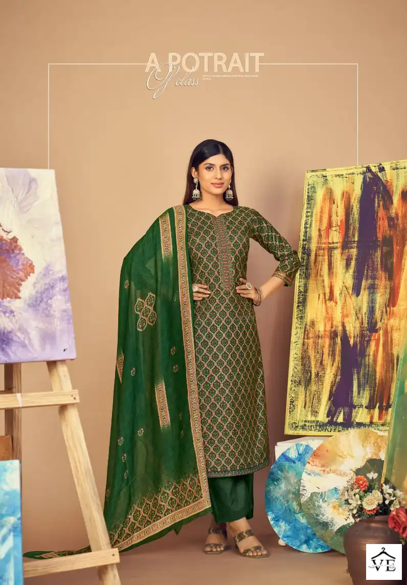 Siyoni Designer Sahin Pure Muslin Silk Wholesale Salwar Suit Catalog — Wholesale Salwar Suits, MPA wholesale from Surat - Gallery Image 6