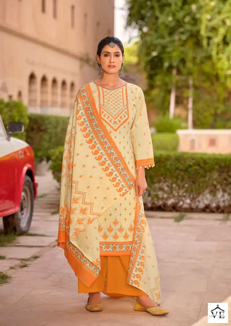Levisha Sara Pure Cotton Wholesale Salwar Suit Catalog — Wholesale Salwar Suits, Levisha wholesale from Surat - Gallery Image 5