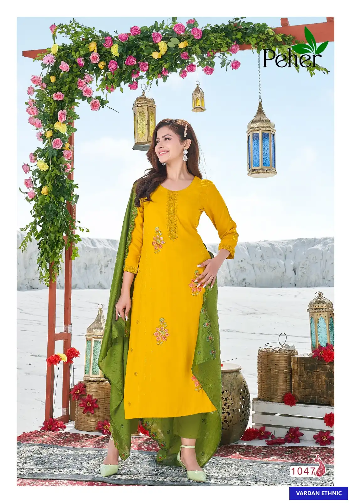 Vivils Seher Vol 7 Heavy Rayon Wholesale Readymade Suits Catalog — Wholesale Salwar Suits, MPA wholesale from Surat - Gallery Image 2