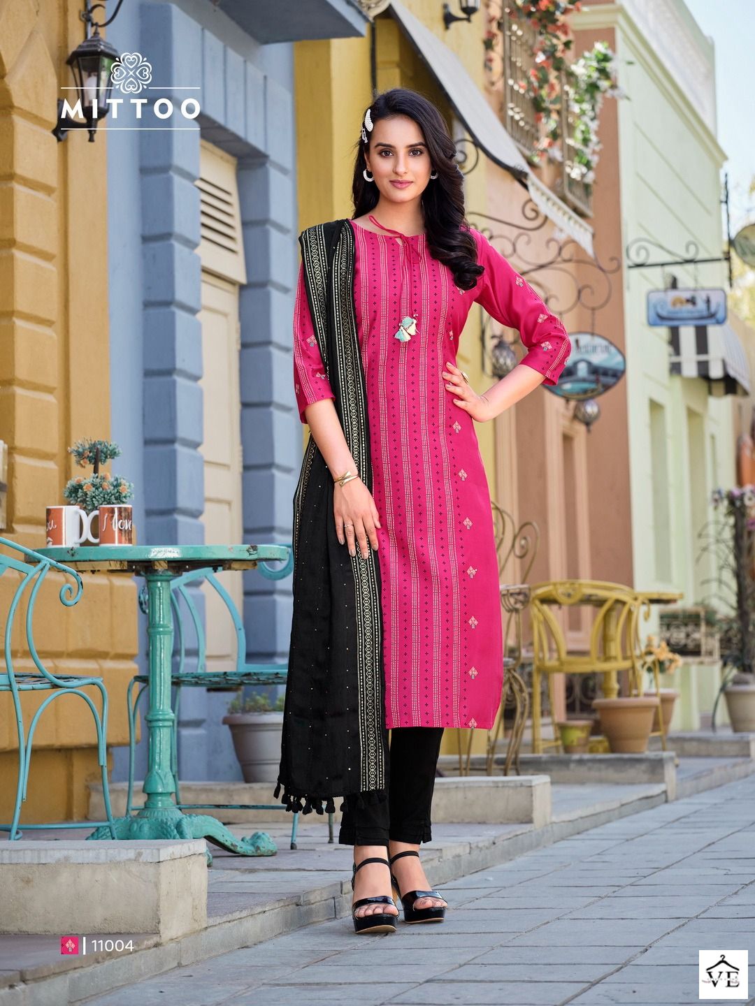 Mittoo Selina Viscose Wholesale Readymade Salwar Suit Catalog — Wholesale Salwar Suits, MPA wholesale from Surat - Gallery Image 2