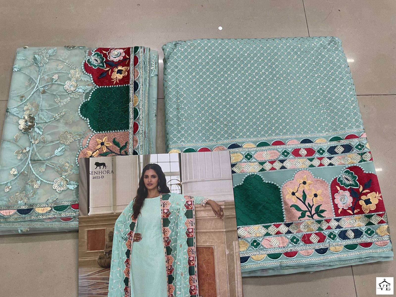 Senhora Syeda Georgette Wholesale Designer Salwar Suit Catalog — Wholesale Salwar Suits, MPA wholesale from Surat - Gallery Image 7
