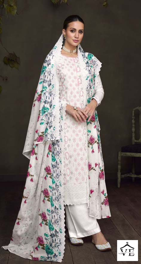 Mumtaz Arts Shades Of Beauty Vol 2 Lawn Cotton Wholesale Pakistani Salwar Suitr Catalog — Wholesale Salwar Suits, MPA wholesale from Surat - Gallery Image 2