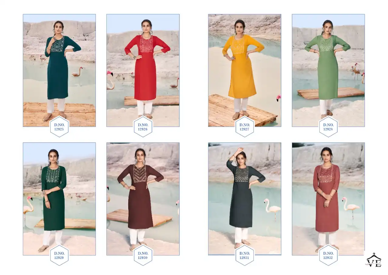 Kalaroop Shahi Fancy Rayon Wholesale Kurti Catalog — Wholesale Kurtis, MPA wholesale from Surat — view 9