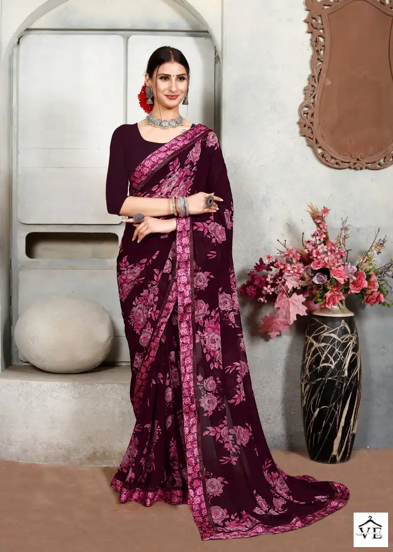 Mintorsi Shalimar Weightless Wholesale Saree Catalog — Wholesale Sarees, MPA wholesale from Surat - Gallery Image 3