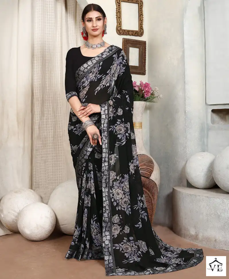 Mintorsi Shalimar Weightless Wholesale Saree Catalog — Wholesale Sarees, MPA wholesale from Surat — view 1