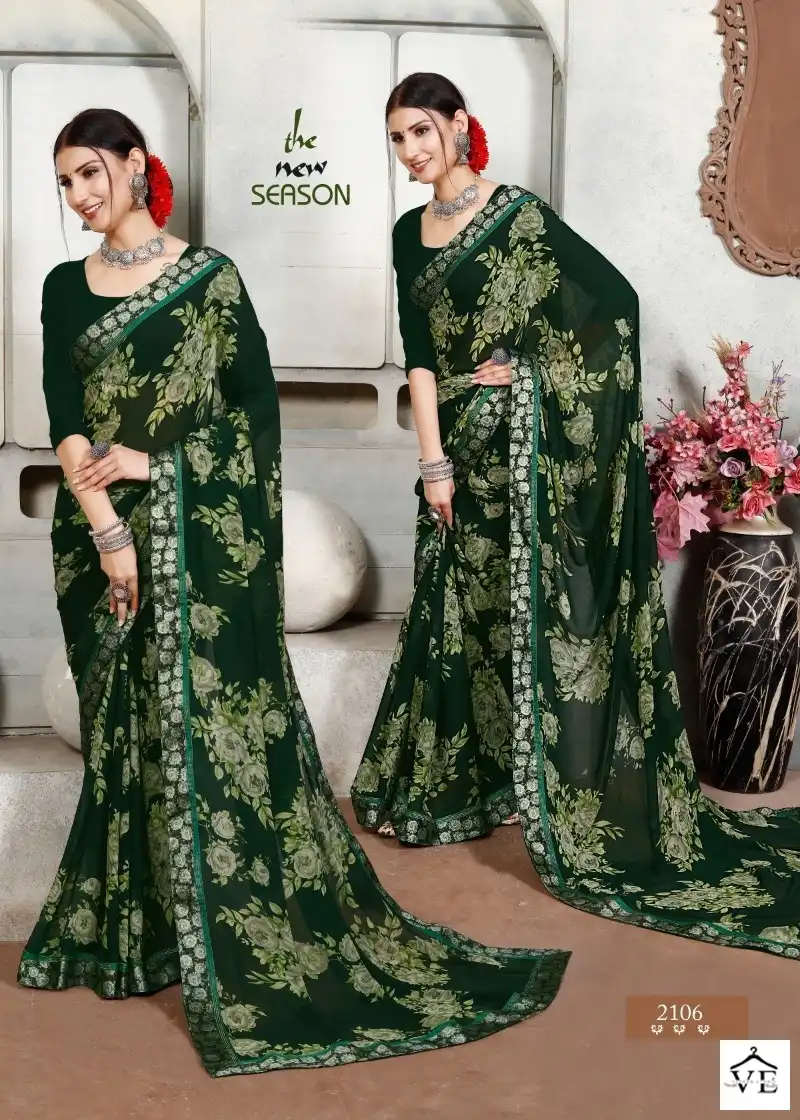 Mintorsi Shalimar Weightless Wholesale Saree Catalog — Wholesale Sarees, MPA wholesale from Surat - Gallery Image 4