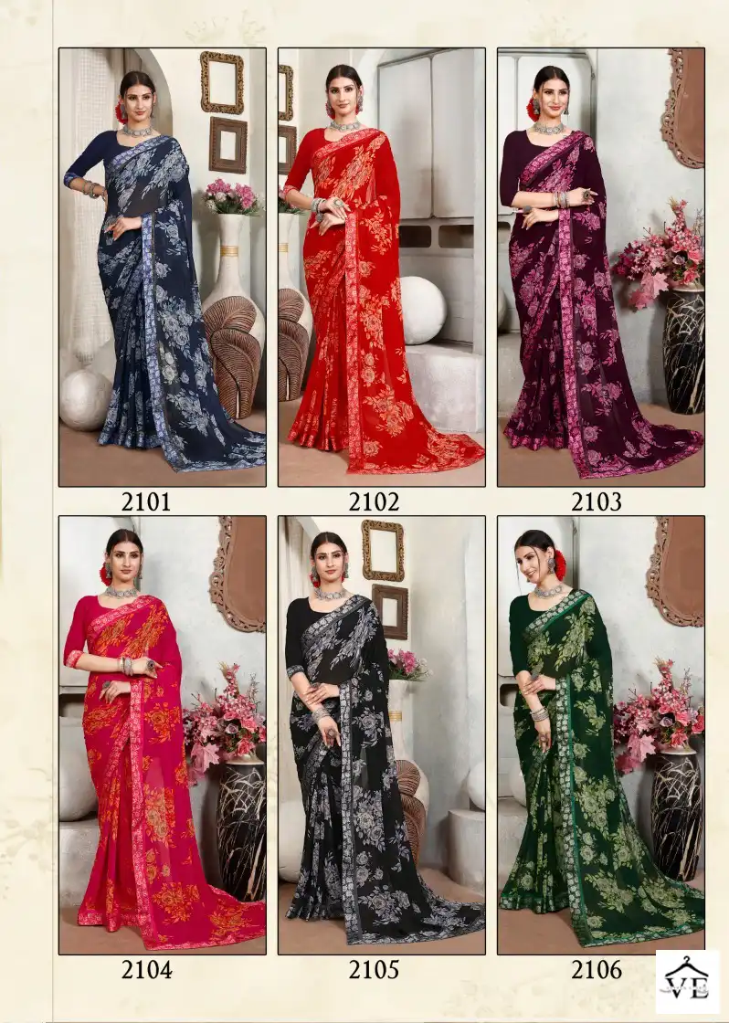 Mintorsi Shalimar Weightless Wholesale Saree Catalog — Wholesale Sarees, MPA wholesale from Surat — view 7