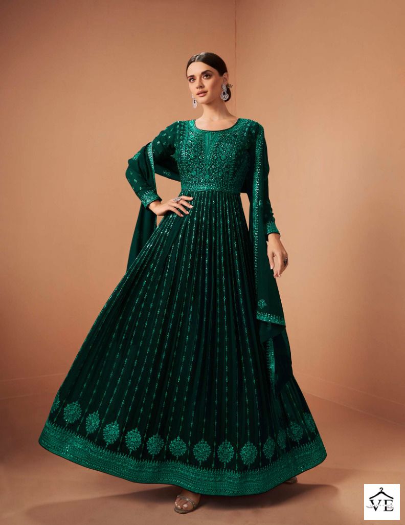 Vardan Ethnic Sheroz Georgette Wholesale Designer Salwar Suit Catalog — Wholesale Salwar Suits, MPA wholesale from Surat - Gallery Image 2