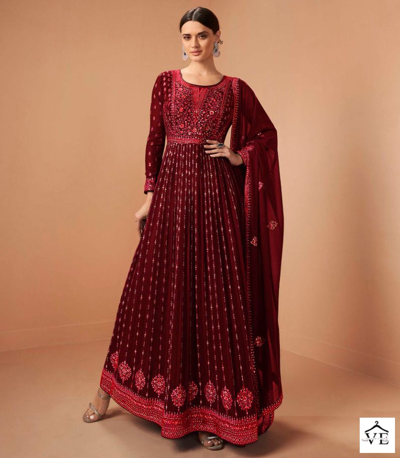 Vardan Ethnic Sheroz Georgette Wholesale Designer Salwar Suit Catalog — Wholesale Salwar Suits, MPA wholesale from Surat — view 1