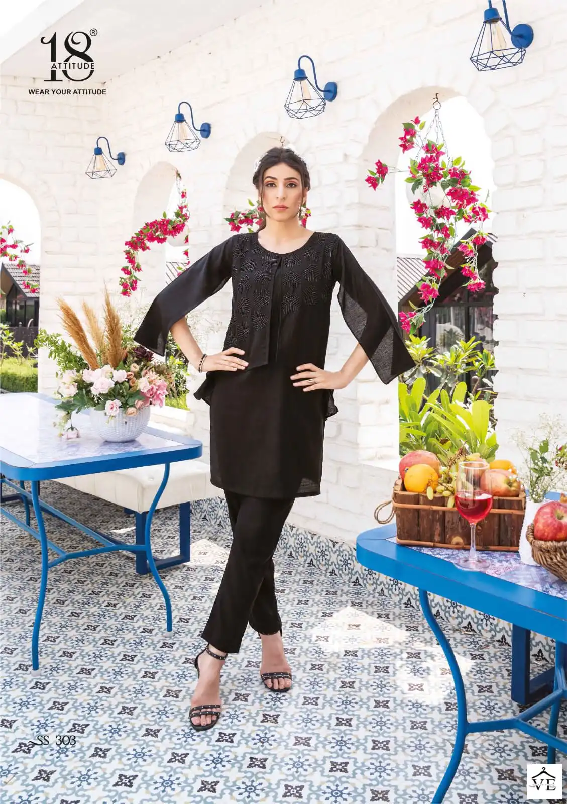 18Attitude Sho Shaa Vol 2 Vetican Bsy Latex Wholesale Cord-Set Catalog — Wholesale Kurtis, MPA wholesale from Surat - Gallery Image 9