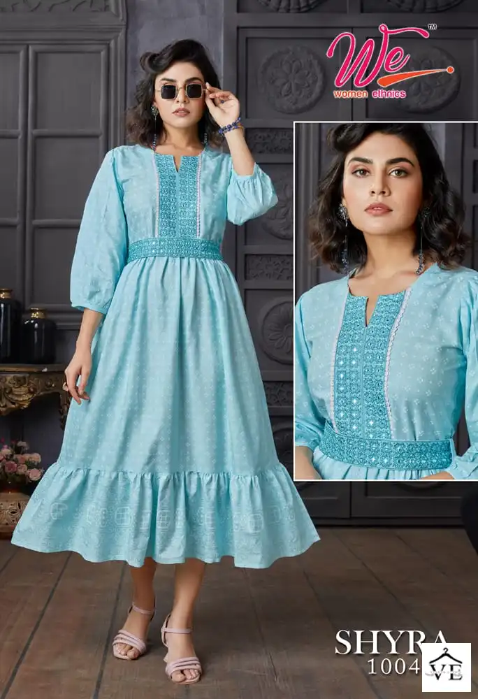 We Shyra Rayon Wholesale Kurti Catalog — Wholesale Kurtis, MPA wholesale from Surat — view 2