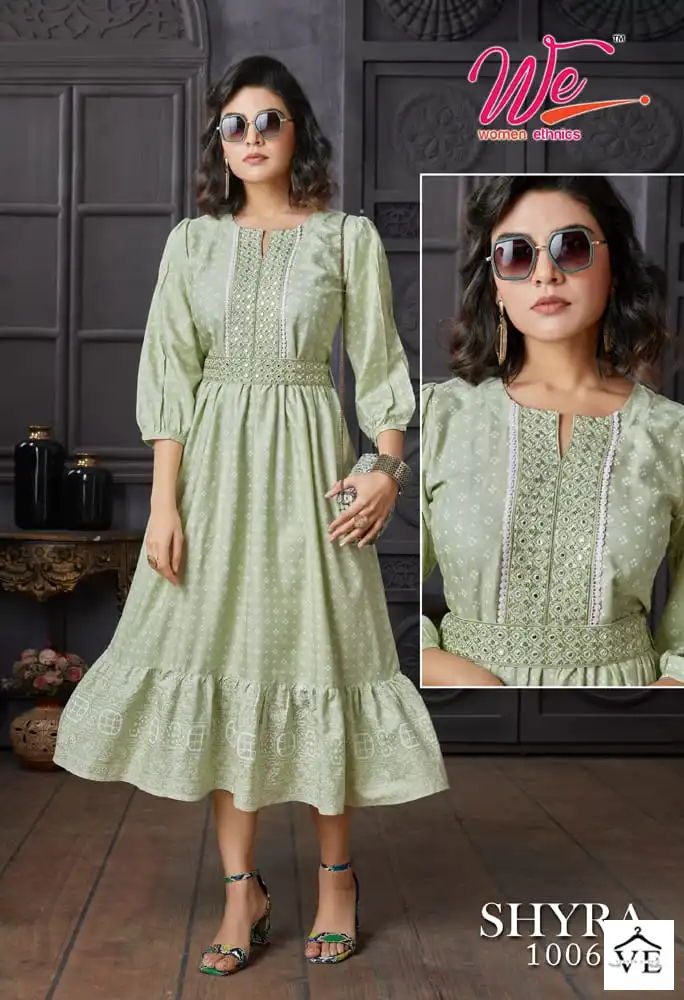 We Shyra Rayon Wholesale Kurti Catalog — Wholesale Kurtis, MPA wholesale from Surat — view 4