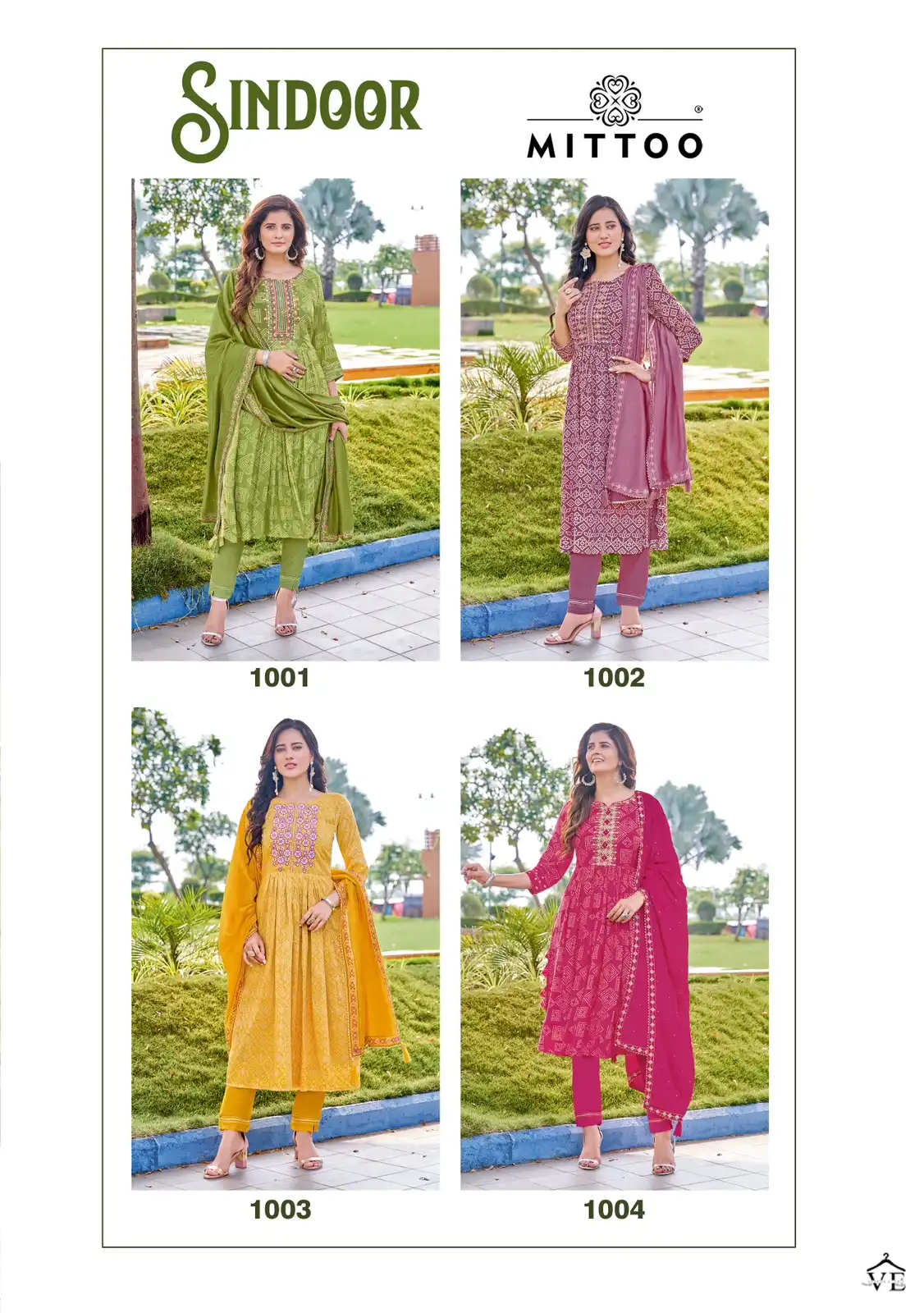 Mittoo Sindoor Chanderi Viscose Wholesale Readymade Suits Catalog - Image 5