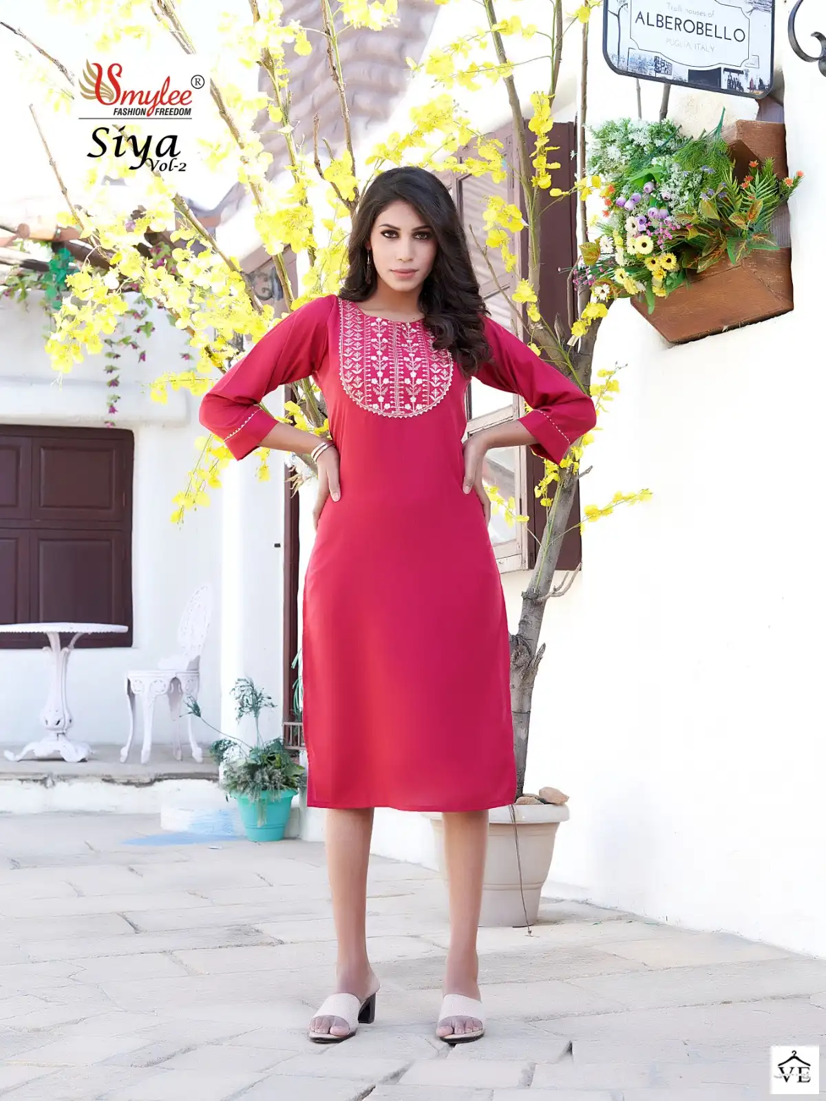 Rung Siya Vol 2 Heavy Soft Minc Wholesale Kurti Catalog — Wholesale Kurtis, MPA wholesale from Surat — view 8