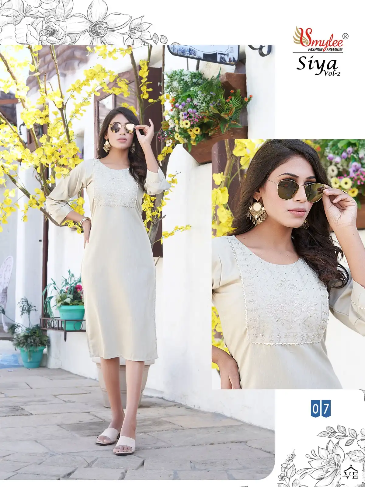 Rung Siya Vol 2 Heavy Soft Minc Wholesale Kurti Catalog — Wholesale Kurtis, MPA wholesale from Surat — view 10