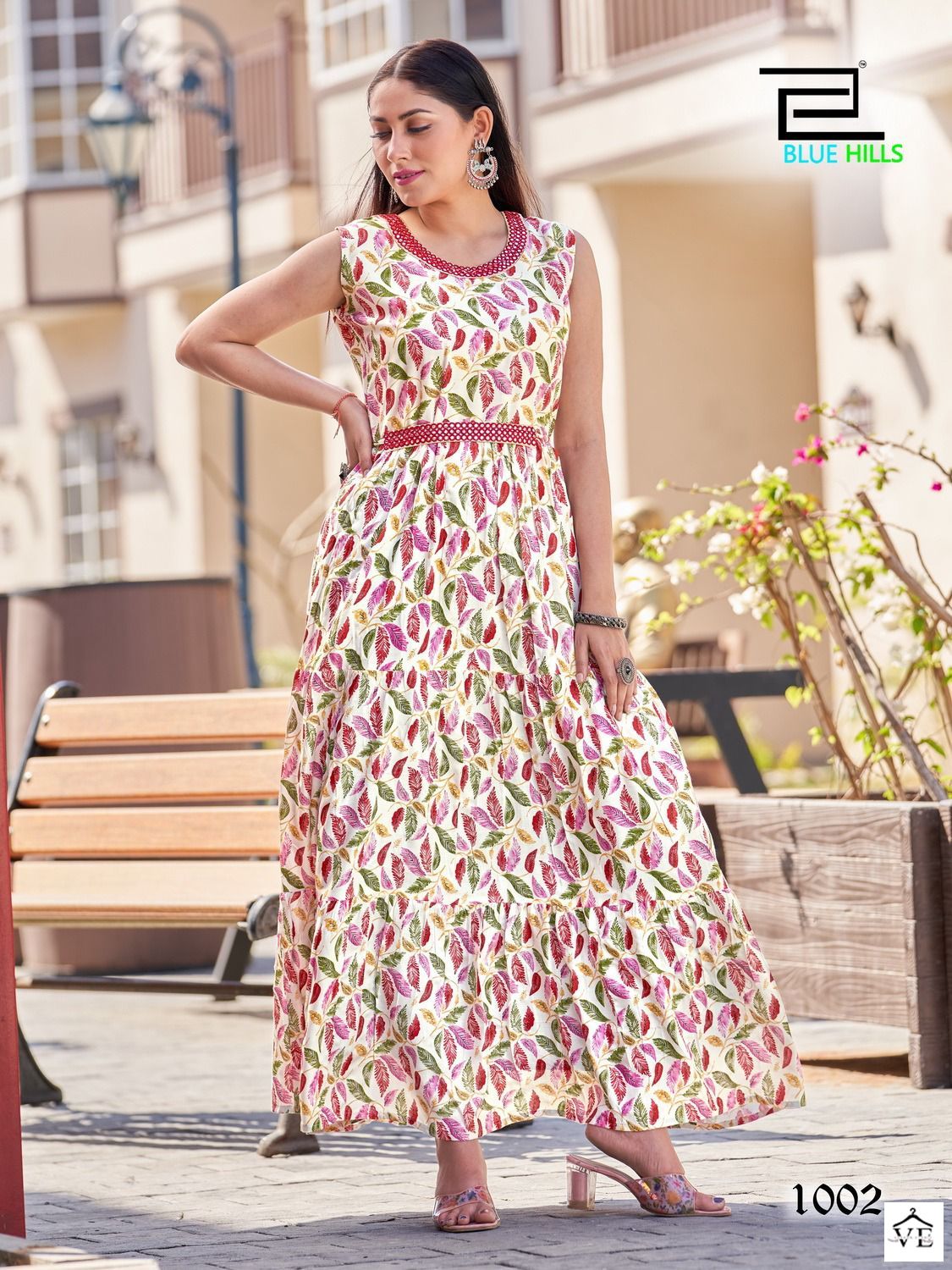 Blue Hills Sunshine Vol 20 Rayon Wholesale Gowns Catalog — Wholesale Kurtis, MPA wholesale from Surat — view 3
