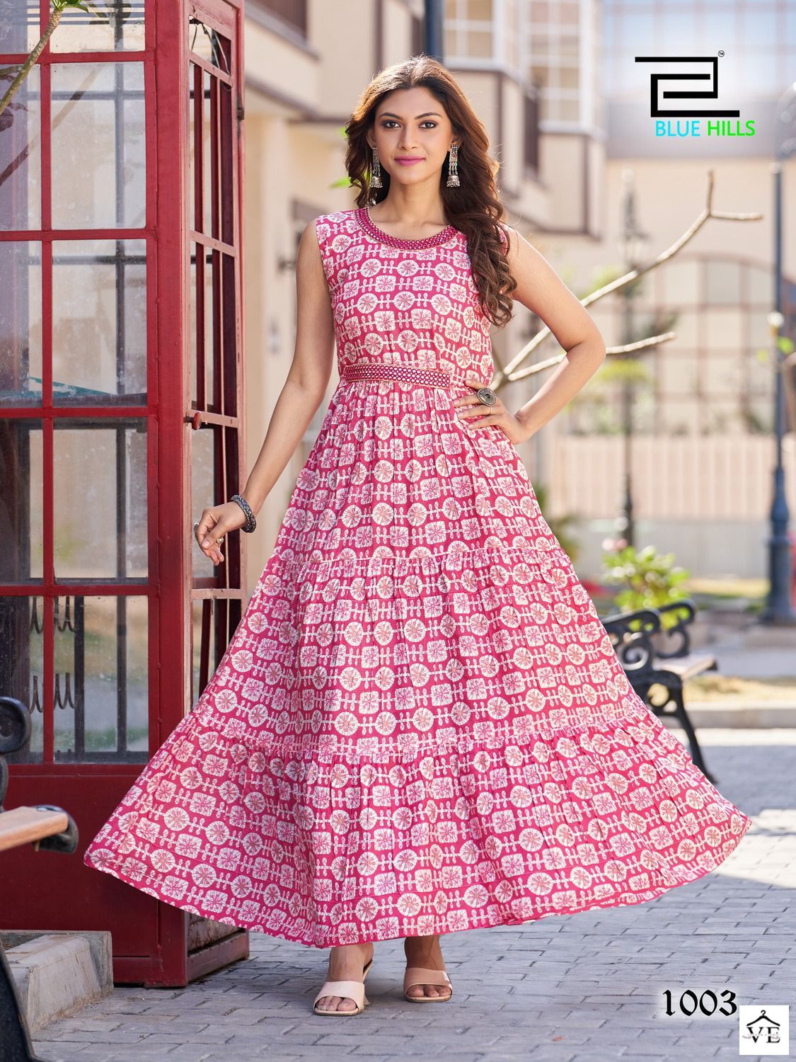 Blue Hills Sunshine Vol 20 Rayon Wholesale Gowns Catalog — Wholesale Kurtis, MPA wholesale from Surat — view 4