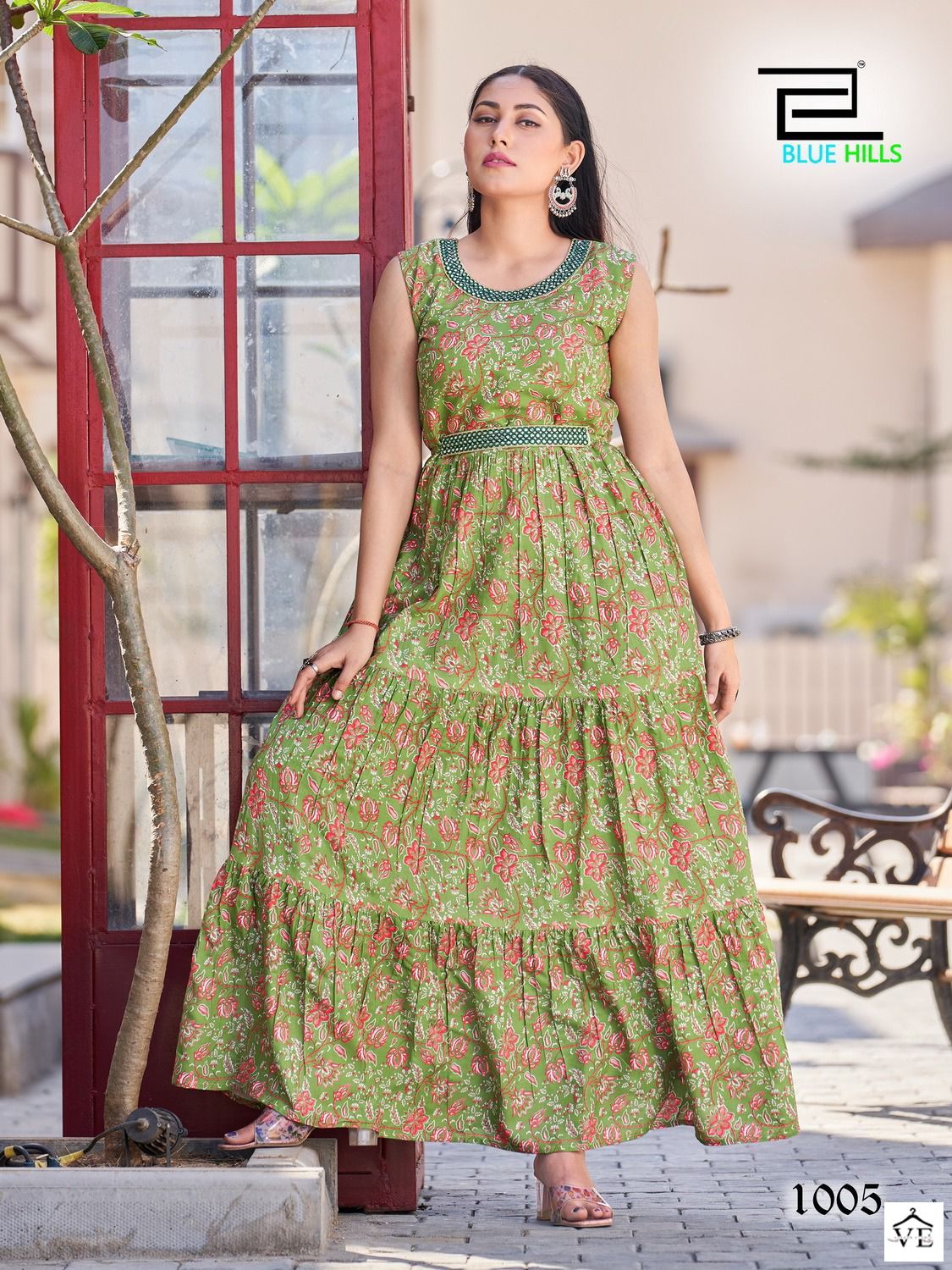Blue Hills Sunshine Vol 20 Rayon Wholesale Gowns Catalog — Wholesale Kurtis, MPA wholesale from Surat — view 6