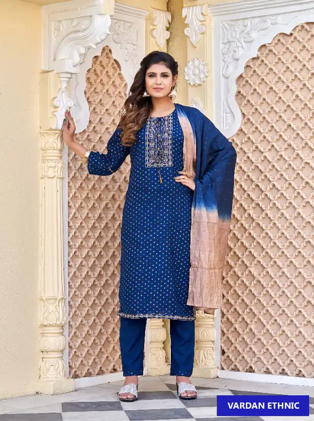 Rung Suri Supreme Soft Wholesale Readymade Suits Catalog — Wholesale Salwar Suits, MPA wholesale from Surat — view 8