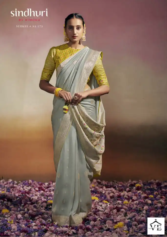 Kimora Surkhi Silk Wholesale Traditional Saree Catalog — Wholesale Sarees, MPA wholesale from Surat - Gallery Image 6