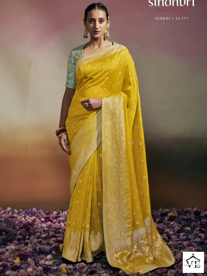 Kimora Surkhi Silk Wholesale Traditional Saree Catalog — Wholesale Sarees, MPA wholesale from Surat — view 1