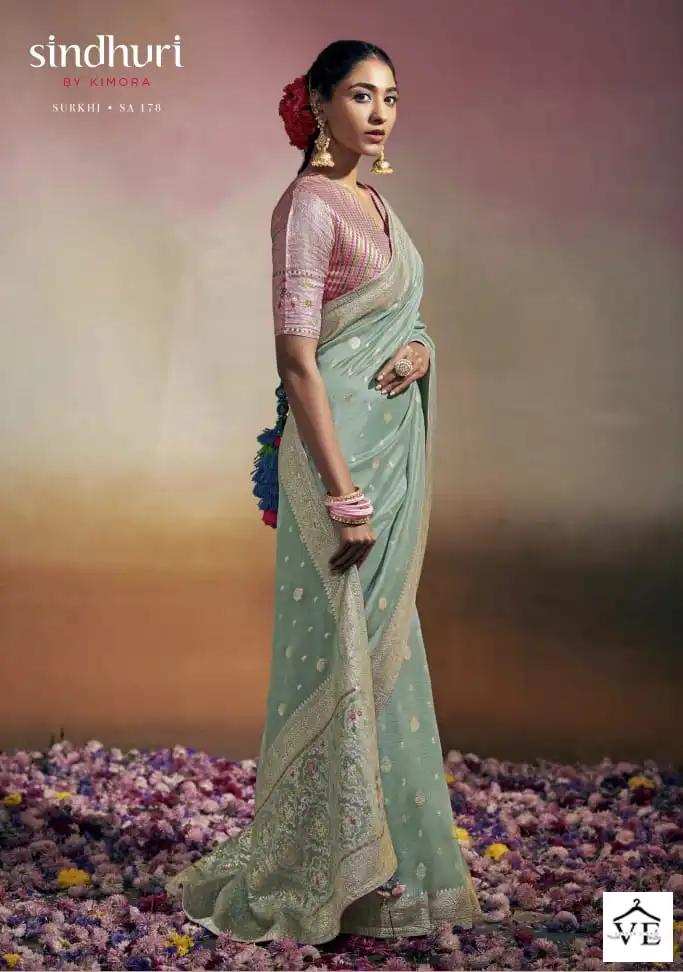 Kimora Surkhi Silk Wholesale Traditional Saree Catalog — Wholesale Sarees, MPA wholesale from Surat - Gallery Image 2