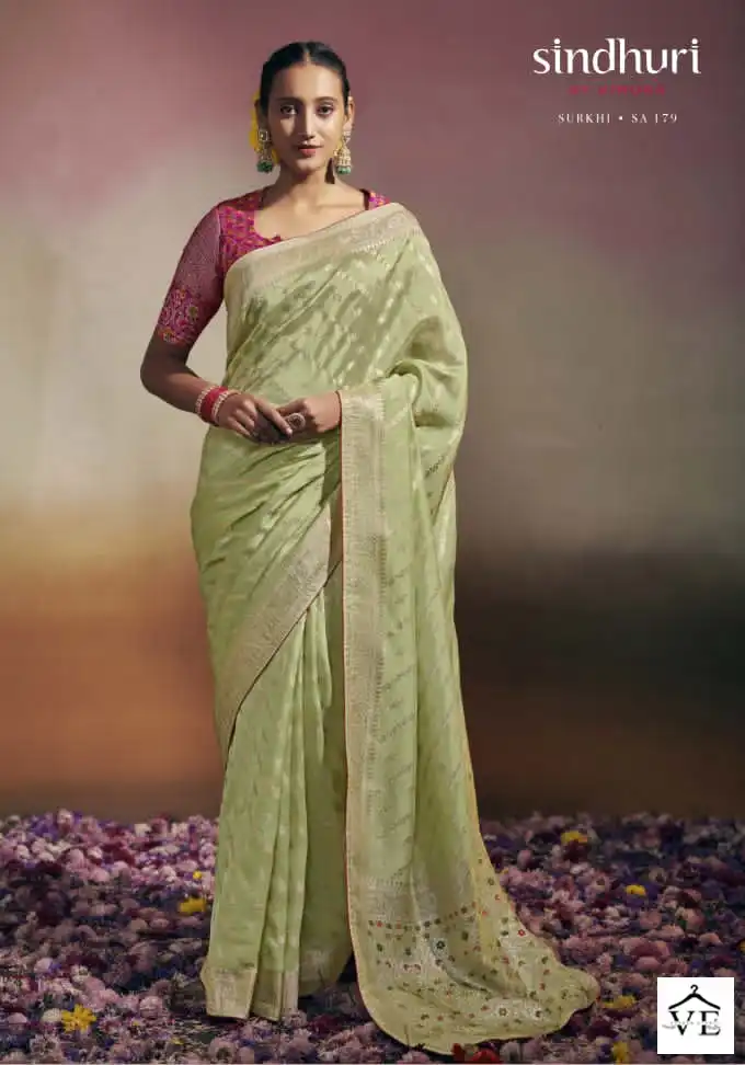 Kimora Surkhi Silk Wholesale Traditional Saree Catalog — Wholesale Sarees, MPA wholesale from Surat - Gallery Image 3