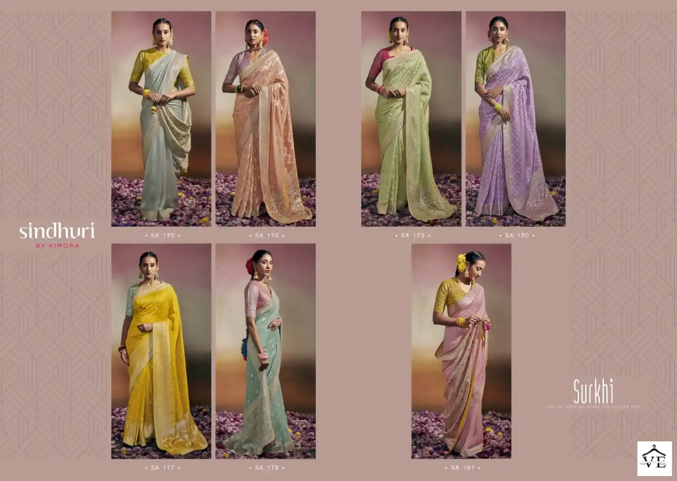 Kimora Surkhi Silk Wholesale Traditional Saree Catalog — Wholesale Sarees, MPA wholesale from Surat — view 8