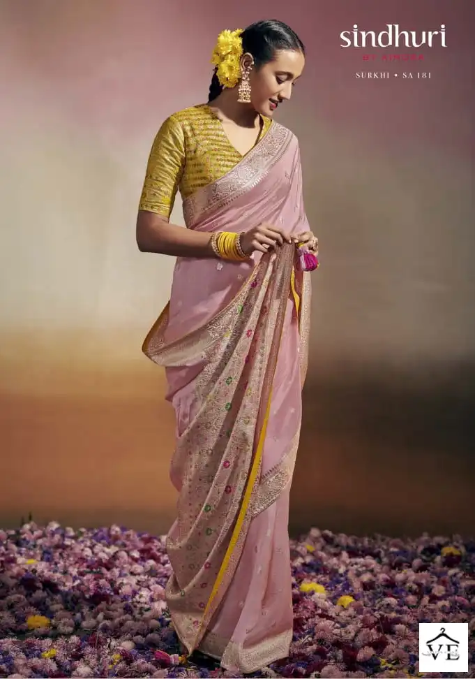 Kimora Surkhi Silk Wholesale Traditional Saree Catalog — Wholesale Sarees, MPA wholesale from Surat - Gallery Image 5