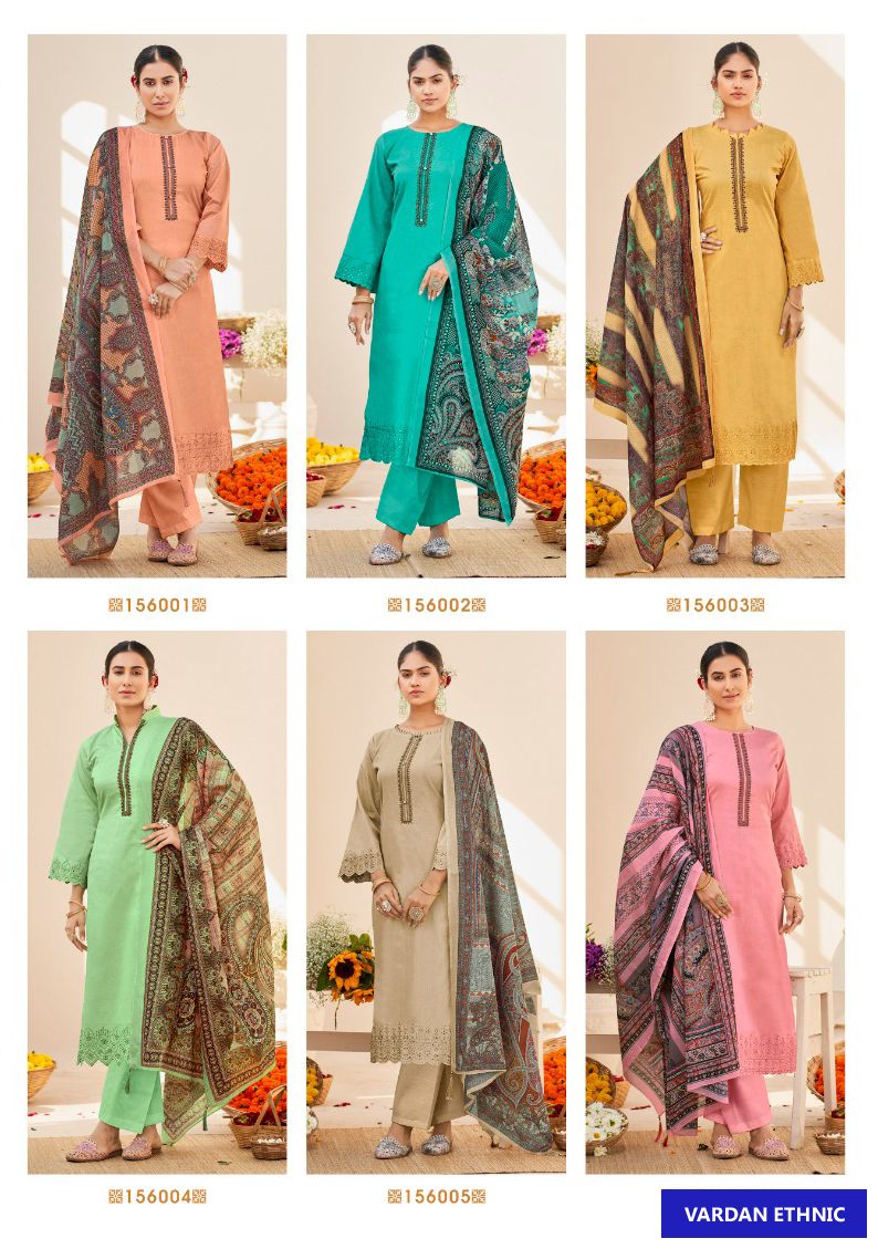 Kesar Sara Jam Cotton Wholesale Salwar Suit Catalog — Wholesale Salwar Suits, MPA wholesale from Surat — Photo 7