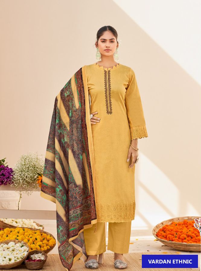 Kesar Sara Jam Cotton Wholesale Salwar Suit Catalog — Wholesale Salwar Suits, MPA wholesale from Surat — Photo 3