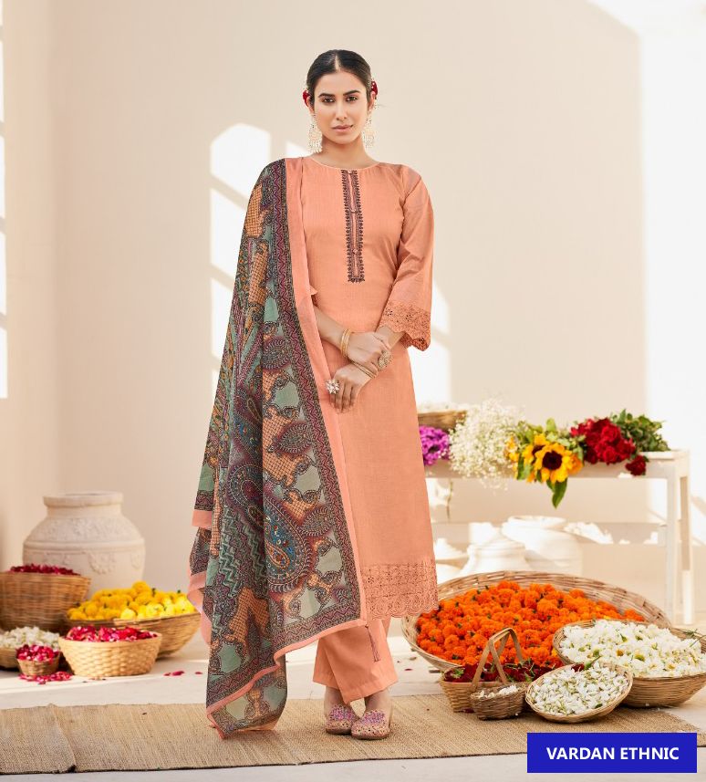 Kesar Sara Jam Cotton Wholesale Salwar Suit Catalog — Wholesale Salwar Suits, MPA wholesale from Surat — Photo 6