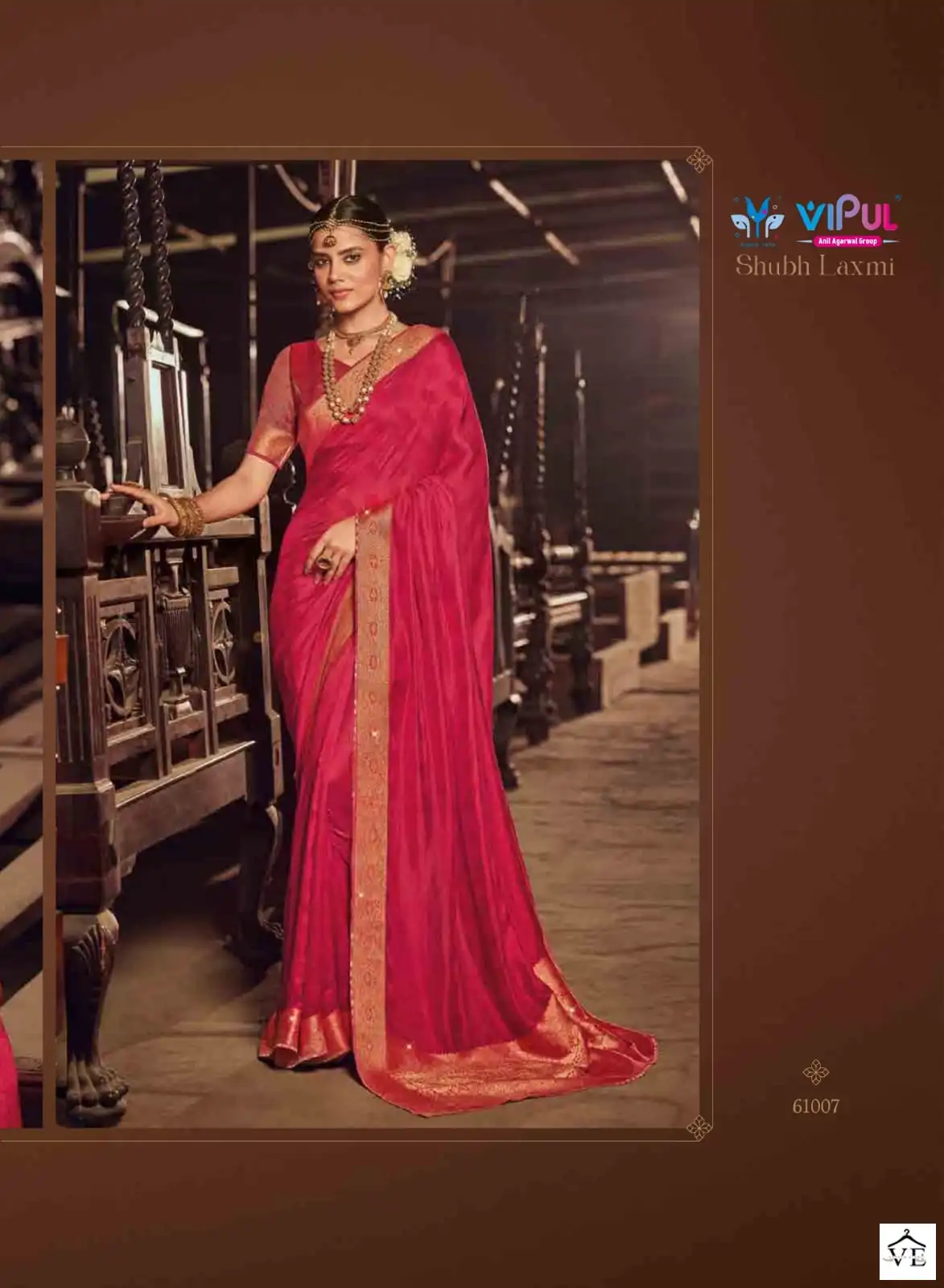 Vipul Shub Laxmi Top Dyed Wholesale Saree Catalog — Wholesale Sarees, MPA wholesale from Surat - Gallery Image 12