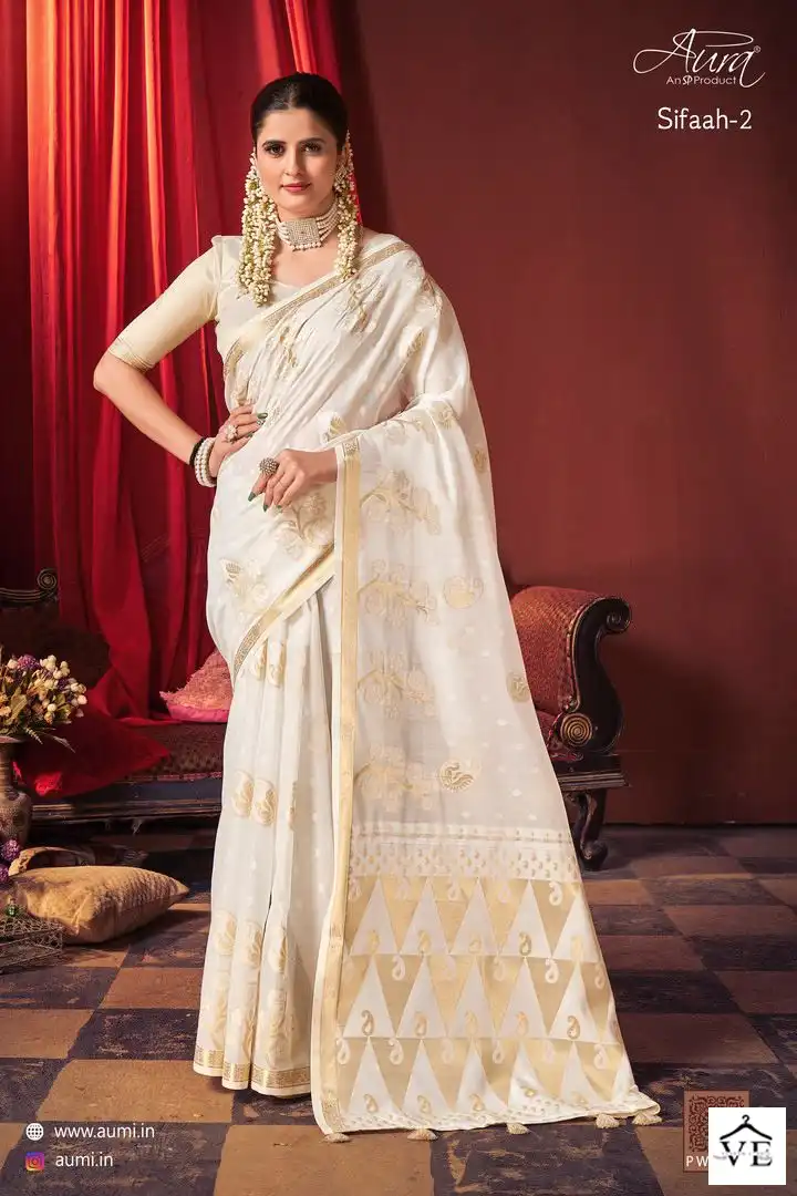 Aura Sifaah Vol 2 Cotton Wholesale Saree Catalog — Wholesale Sarees, MPA wholesale from Surat — view 3