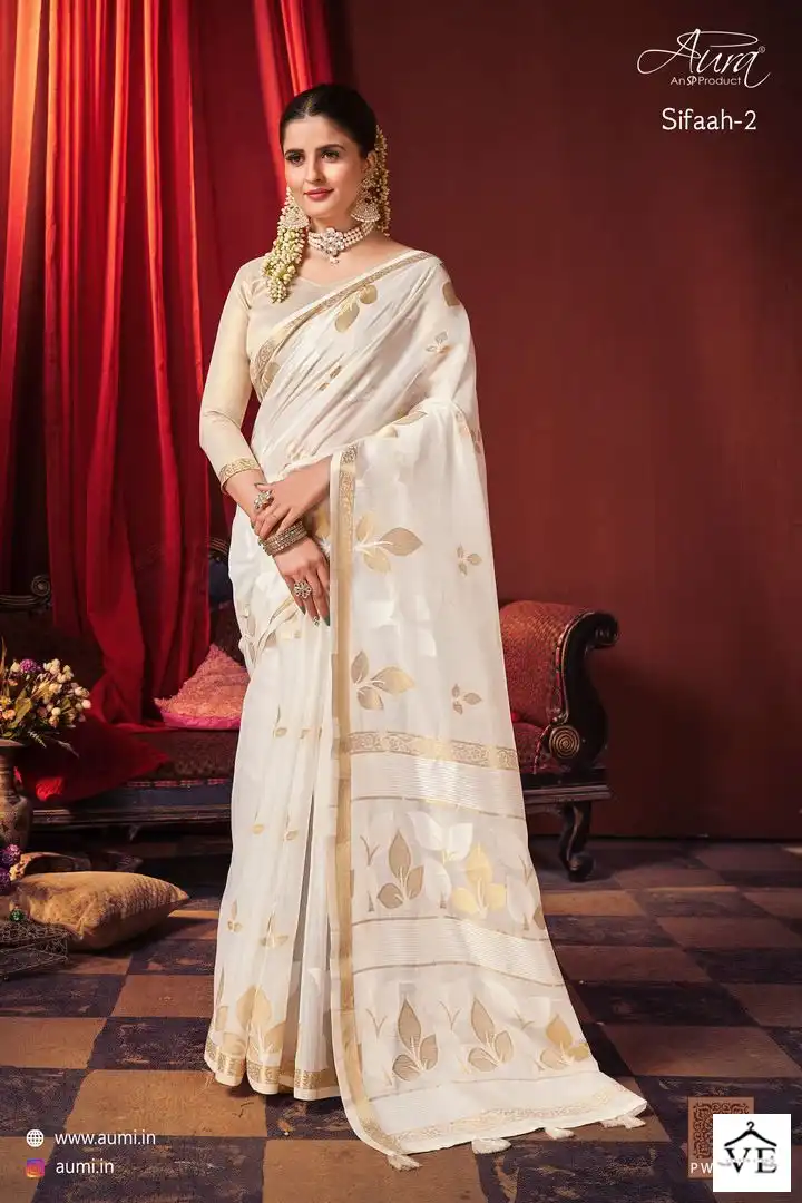 Aura Sifaah Vol 2 Cotton Wholesale Saree Catalog — Wholesale Sarees, MPA wholesale from Surat — view 5