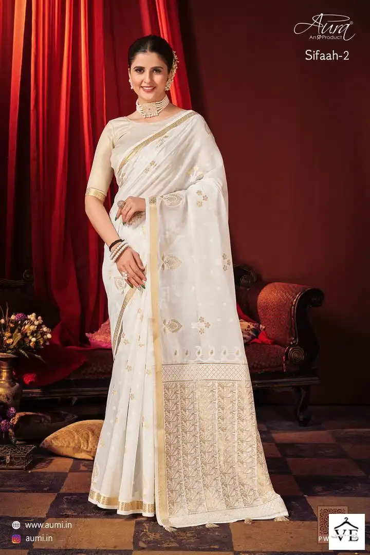 Aura Sifaah Vol 2 Cotton Wholesale Saree Catalog — Wholesale Sarees, MPA wholesale from Surat — view 6